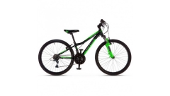 Велосипед AUTHOR (2018) A-Matrix 24"чорний / неоново зелений