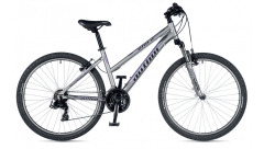 Велосипед жіночий AUTHOR (2019) Unica 26 ",рама 16",колір-сріблястий(ліловий)//сріблястий
