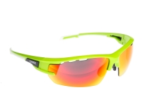 Сонцезахисні окуляри Onride Lead матові зелені РС лінзи димчаті+Revo червоні категорії 3; змінні лінзи