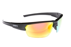 Сонцезахисні окуляри Onride Spok матові чорні РС лінзи димчаті+Revo червоні 3; змінні лінзи категорії