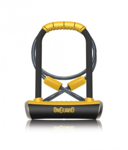 Скоба U-Lock ONGUARD Pitbull DT 115 x 230мм + кабель 120см х 10мм