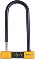 Замок U-подібний Onguard Smart Alarm розмір скоби 100 x 258мм, товщина 14мм, сигналізація з сенсором руху, сирена 120 dB, 5 ключів