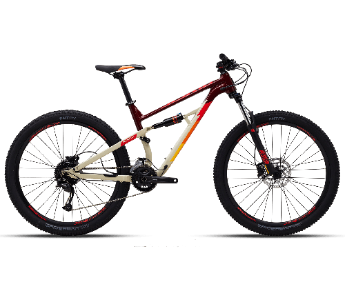 Велосипед Polygon Siskiu D5 27,5 червоний сірий (2021)