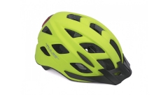 Шлем Author Pulse LED X8, размер 52-58 см, цвет: неоново желтый