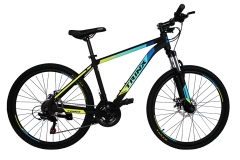 Велосипед 26" Trinx M100 рама 13.5" 2022 сірий/чорний